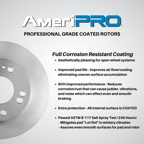 Disc Brake Rotor AmeriBRAKES 513612