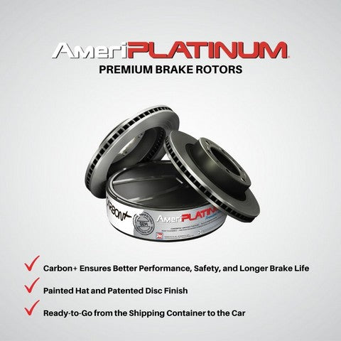 Disc Brake Rotor AmeriBRAKES PR74730