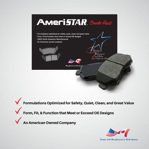 Disc Brake Pad AmeriBRAKES STC1161
