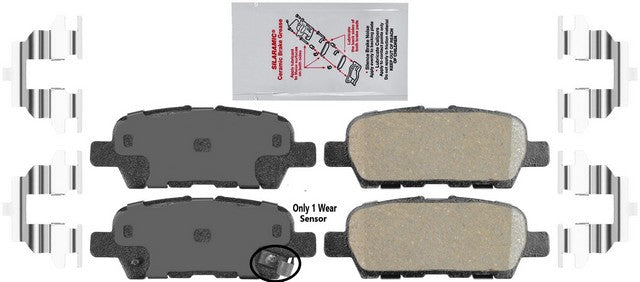 Disc Brake Pad AmeriBRAKES PRC905