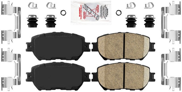 Disc Brake Pad AmeriBRAKES PTC908